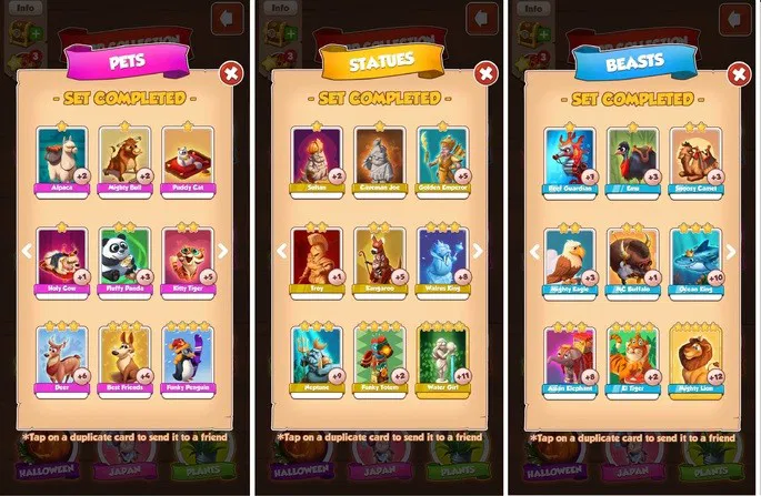 A Jornada para Colecionar Cartas Raras no Coin Master